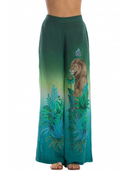PIN UP STARS Viscose pants ROI LION