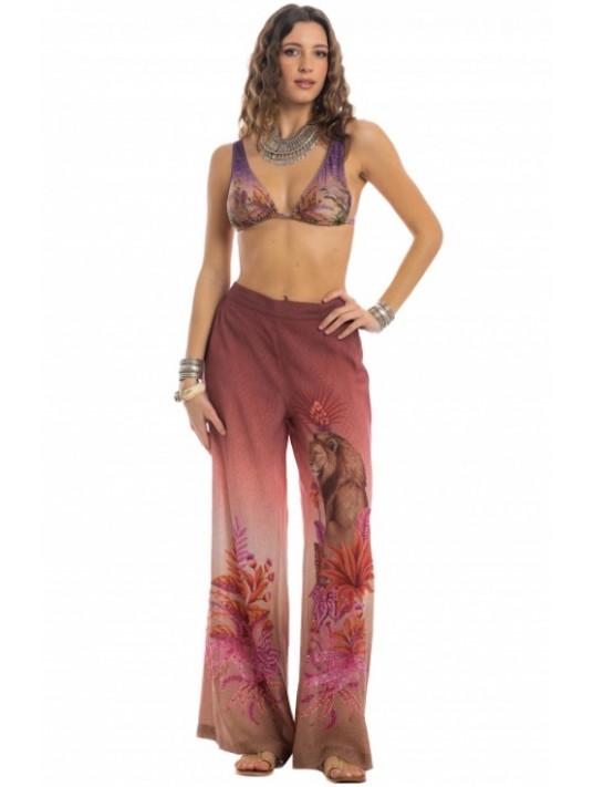 PIN UP STARS Viscose pants ROI LION