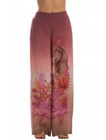 PIN UP STARS Viscose pants ROI LION
