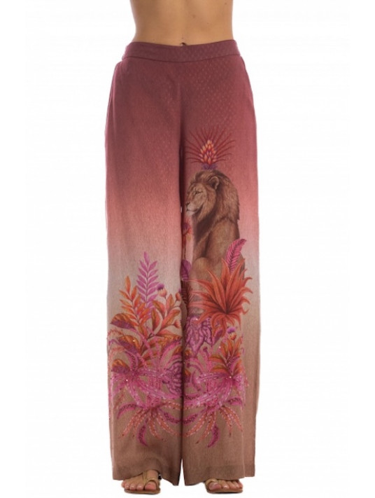 PIN UP STARS Pantalon viscose ROI LION