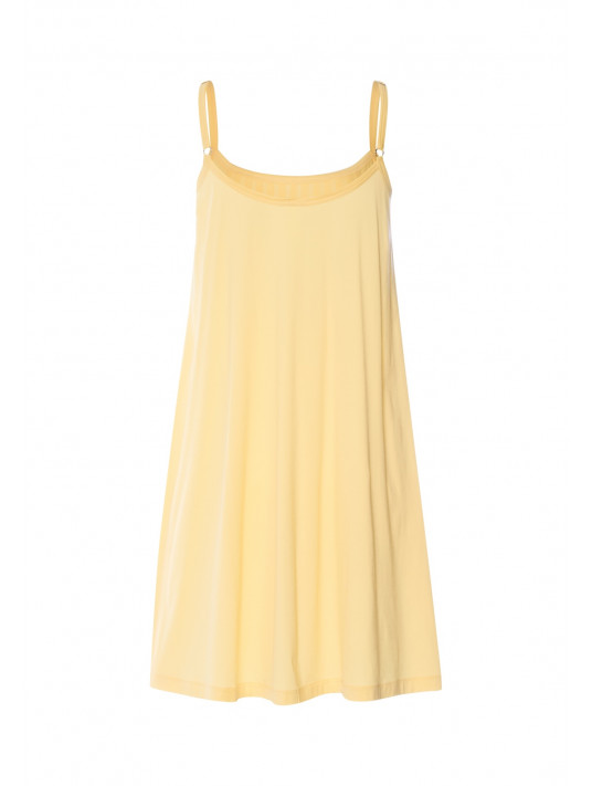 HANRO  Nighty yellow cotton JULIET