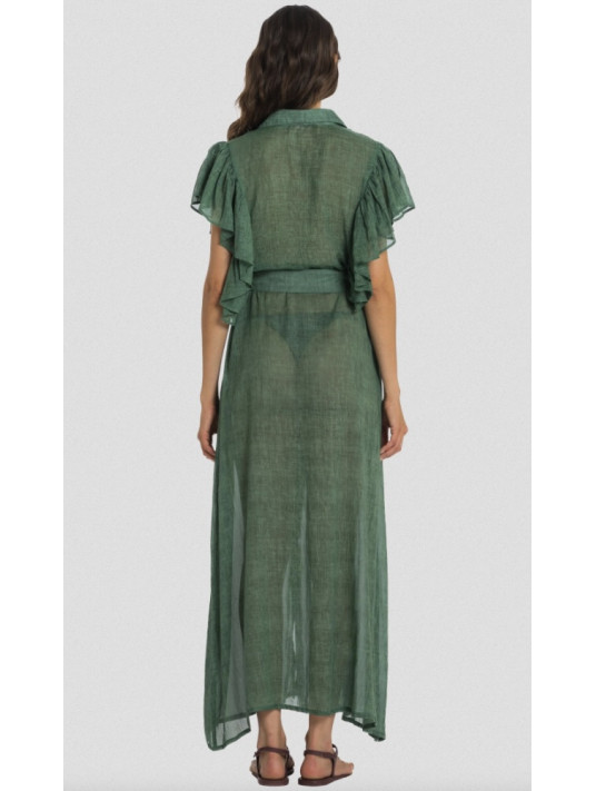 PIN UP STARS Long cotton Dress