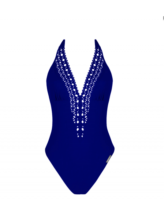 1 piece swimsuit outremer blue AJOURAGE SEDUCTION