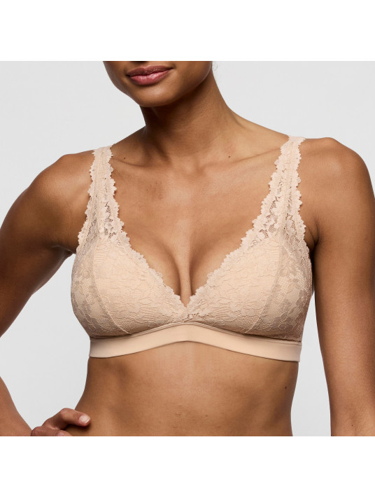 wireless lace triangle bralette SOFT STUDIO