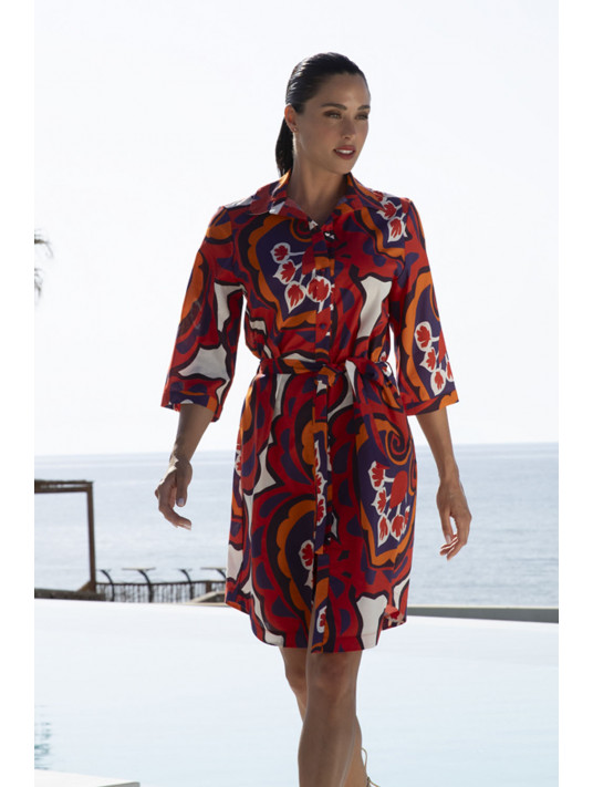 Lise Charmel Cotton printed dress ETE IN LOVE