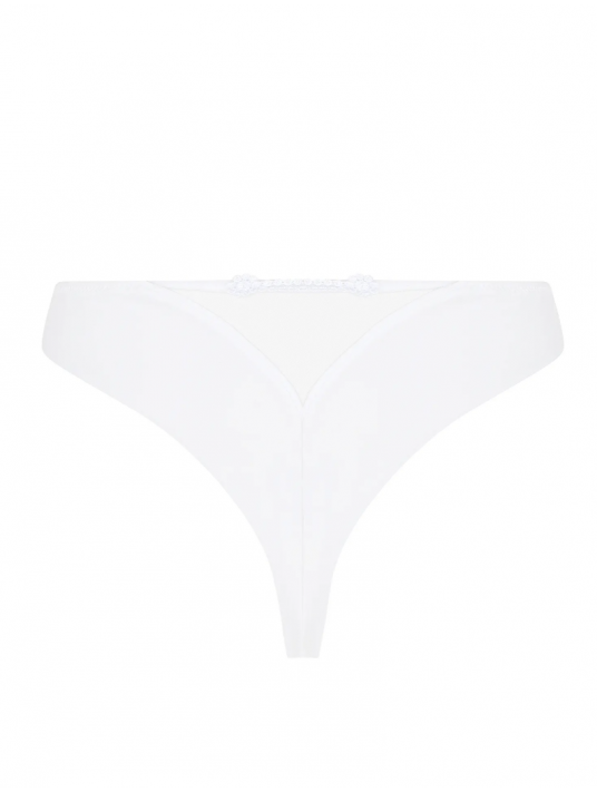 Tanga blanc ECLAT COUTURE