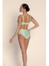 Slip haut vert LIBERTINE EN FLEURS