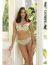Soutien-gorge corbeille vert LIBERTINE EN FLEURS