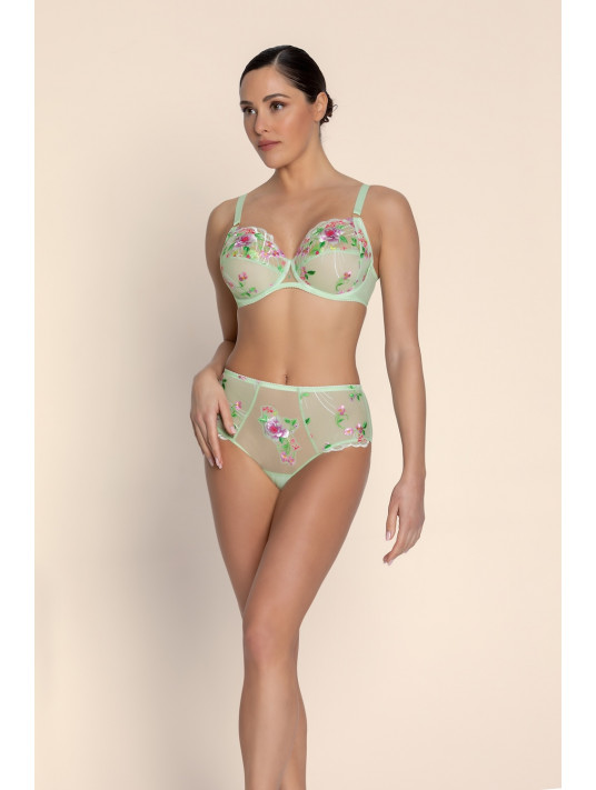 Soutien-gorge bien-être vert LIBERTINE EN FLEURS