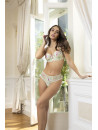 Soutien-gorge corbeille vert LIBERTINE EN FLEURS