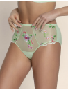 Slip haut vert LIBERTINE EN FLEURS
