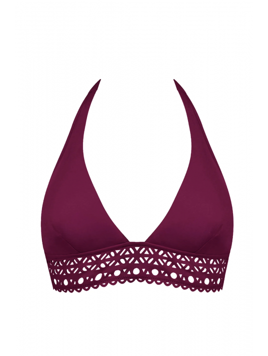 Purple Triangle bra AJOURAGE COUTURE
