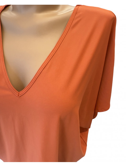 Calarena Short dress orange goyave VITA COURT