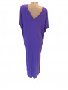 Calarena Robe de plage longue prune VITA