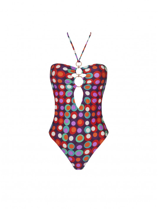 ANTIGEL Seduction One-Piece Swimsuit LA POIS DISCO