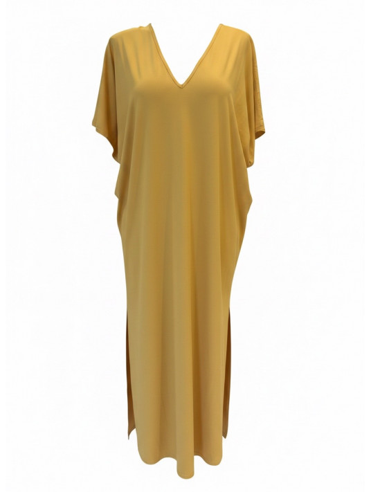 Calarena Robe longue jaune ginko VITA