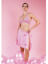 Nicole olivier Maillot 2 pièces armatures rose CHA