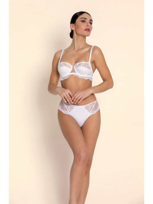 Lise Charmel white Half cup bra ECLAT COUTURE
