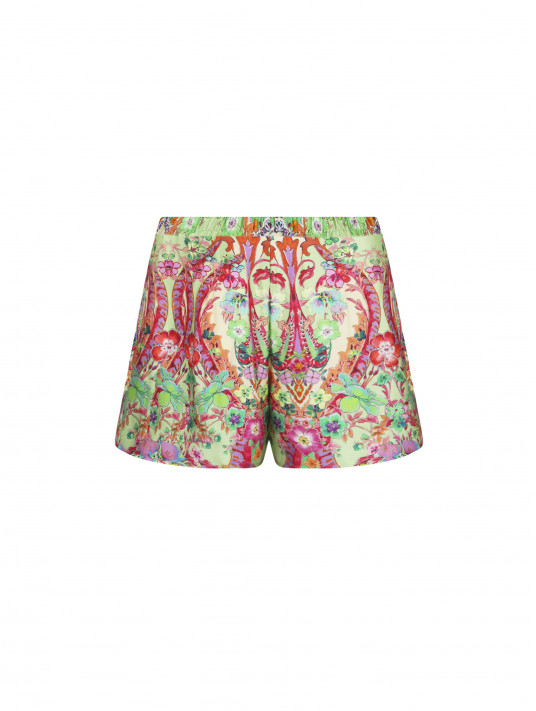 Short vert LIBERTINE EN FLEURS