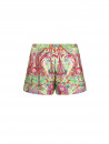 Short vert LIBERTINE EN FLEURS