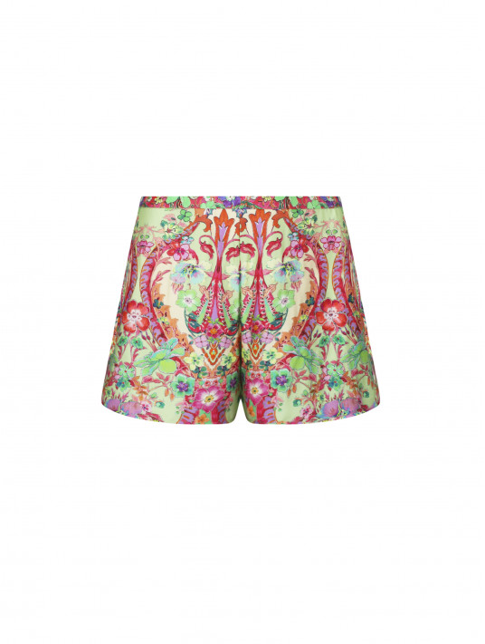 Short vert LIBERTINE EN FLEURS