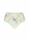 Slip haut vert LIBERTINE EN FLEURS