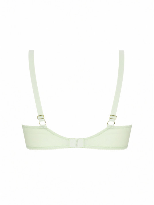 Soutien-gorge corbeille vert LIBERTINE EN FLEURS