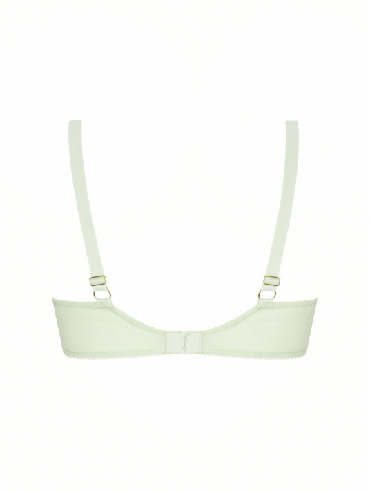 Soutien-gorge corbeille vert LIBERTINE EN FLEURS