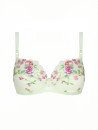 Soutien-gorge corbeille vert LIBERTINE EN FLEURS