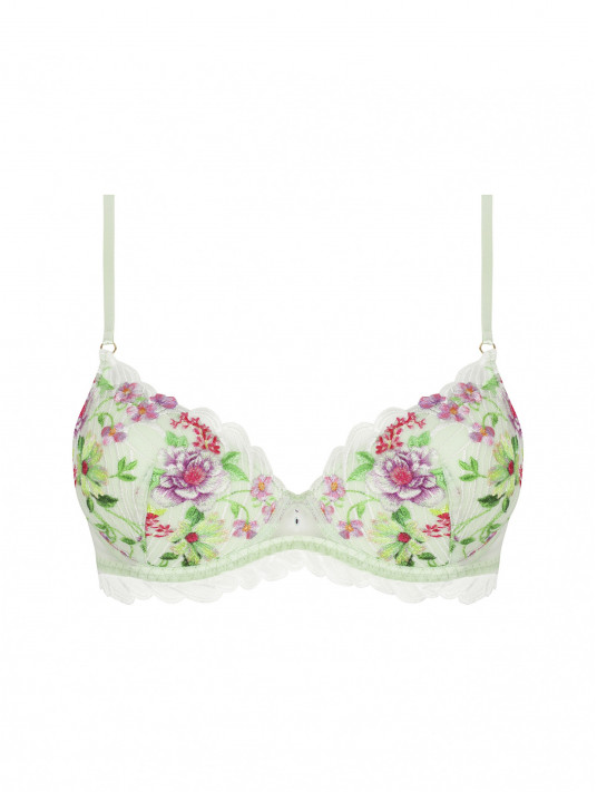 Lise Charmel coque imprime vert LIBERTINE EN FLEURS