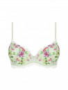 Lise Charmel coque imprime vert LIBERTINE EN FLEURS