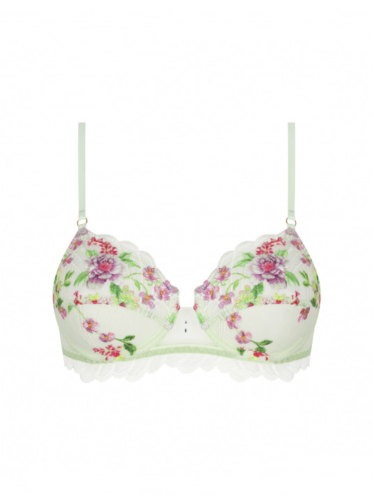Lise Charmel Soutien-gorge armatures vert LIBERTINE EN FLEURS