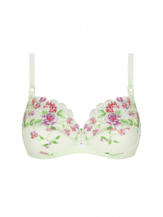 Soutien-gorge bien-être vert LIBERTINE EN FLEURS