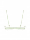Soutien-gorge glam vert LIBERTINE EN FLEURS