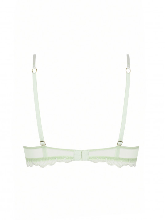 Lise cHarmel Soutien-gorge sans armature vert LIBERTINE EN FLEURS