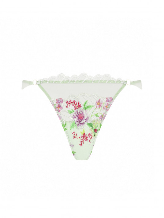 Mini string vert LIBERTINE EN FLEURS