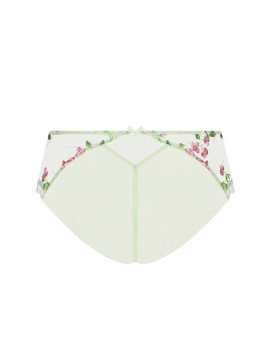 Shorty vert LIBERTINE EN FLEURS