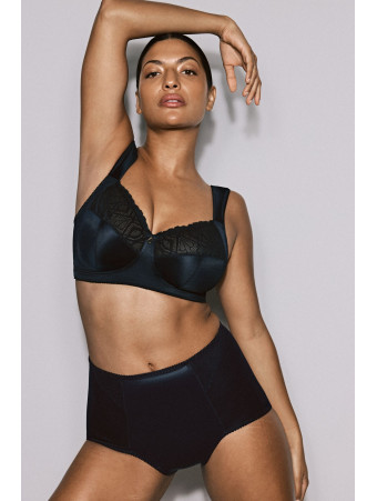 Prima donna Slip haut gainant bleu nuit SALERNO