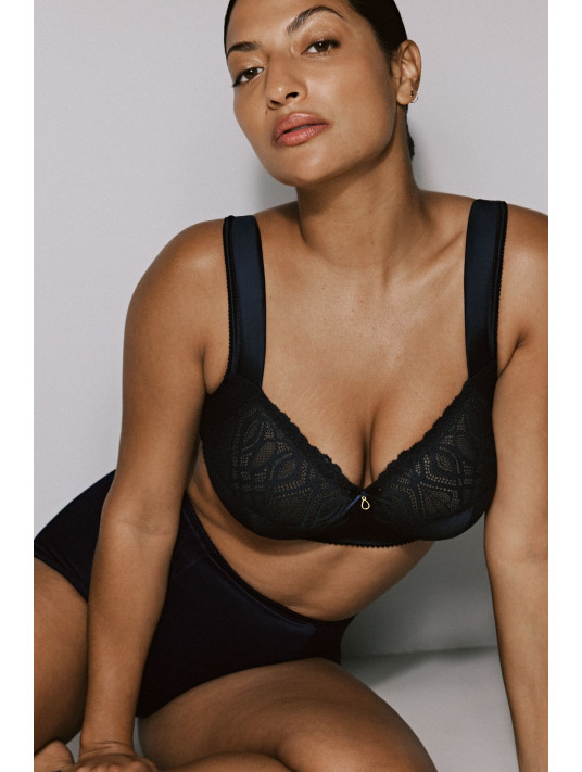 Prima donna Soutien-gorge sans armatures bleu nuit SALERNO