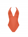 Lise charmel Maillot une pièce papaye AJOURAGE COUTURE