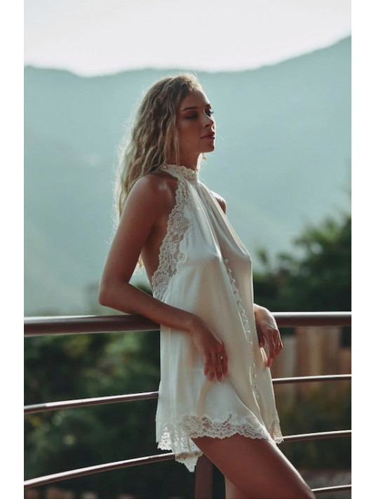 Nuisette dos nu naturel CARMELA