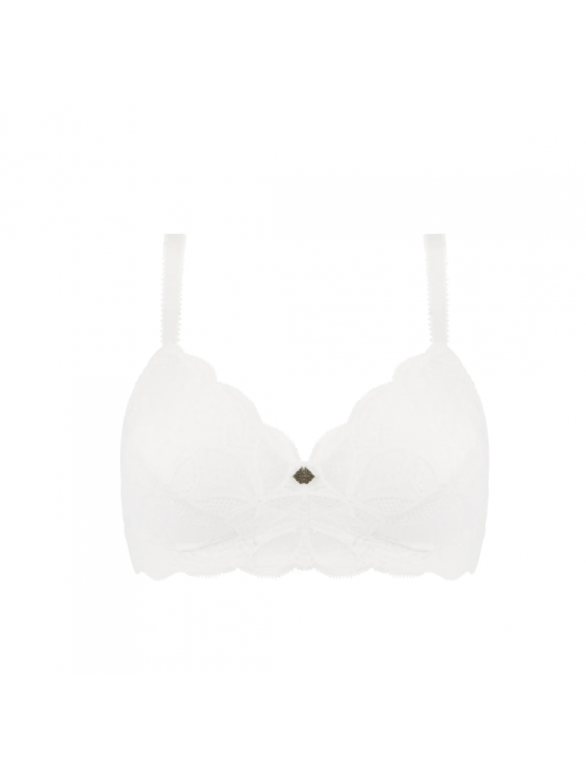 Non-wired bra ivory STRICTO SENSUELLE