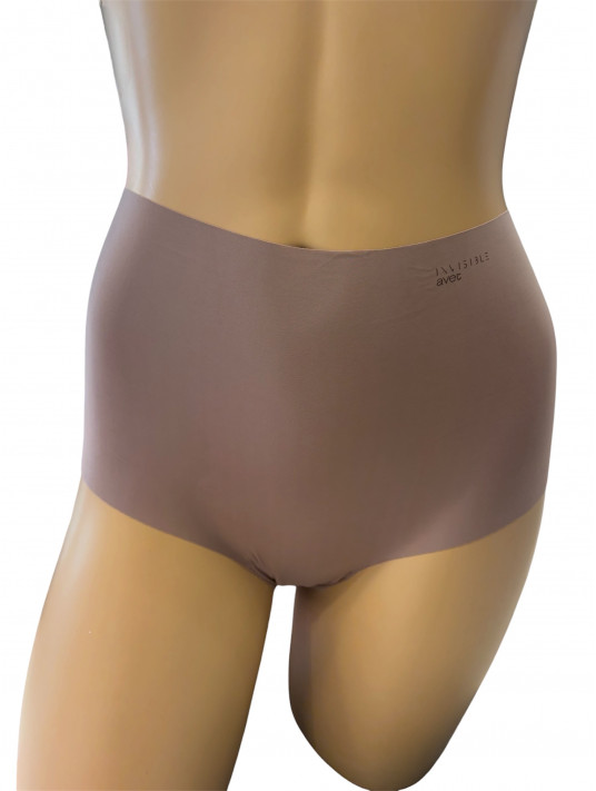 AVET Culotte haute invisible praline