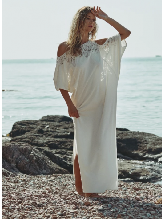 Marjolaine Long dress CELESTE
