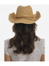 Chapeau beige PIN UP STARS