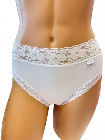 AVET Culotte en coton blanc