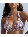 ANTIGEL Triangle Bikini Top LA BAYADERE