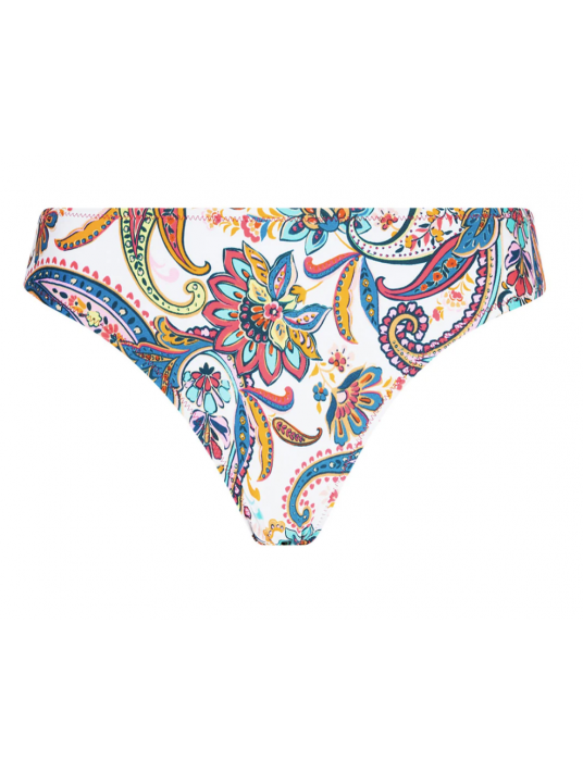 ANTIGEL High-Waist Fold-Over Bikini Bottom LA BAYADERE
