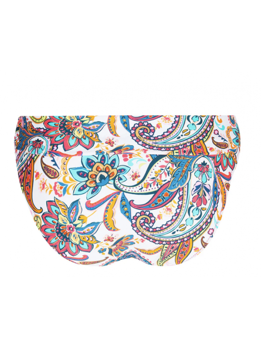 ANTIGEL High-Waist Fold-Over Bikini Bottom LA BAYADERE