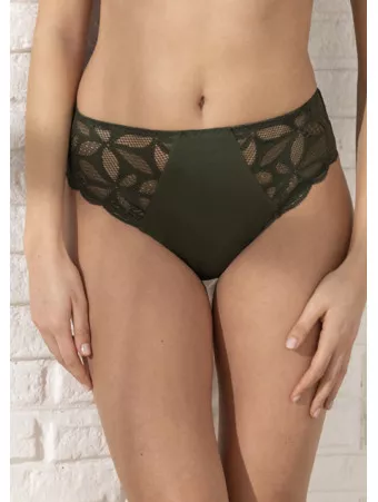 Slip haut kaki STRICTO SENSUELLE